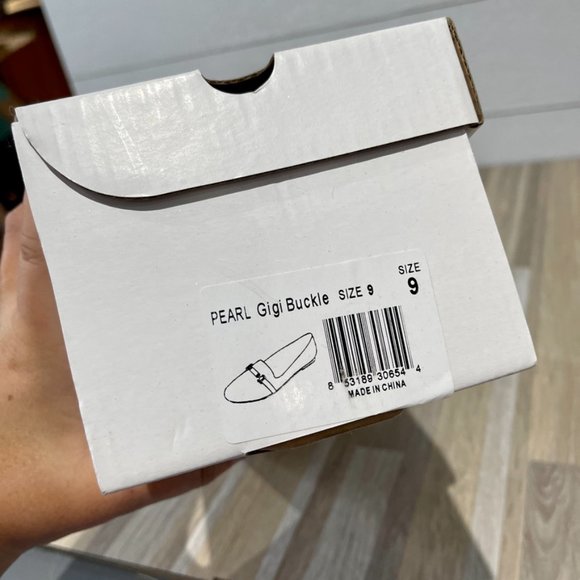 Seven7 Pearl Gigi Woven Buckle Flats - Picture 7 of 7